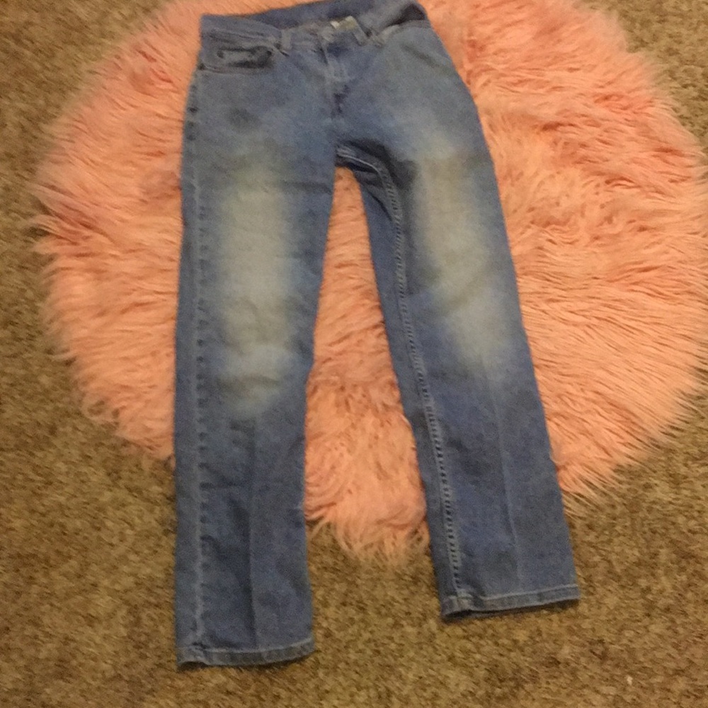 Women’s lower rise straight leg 4 petite medium!